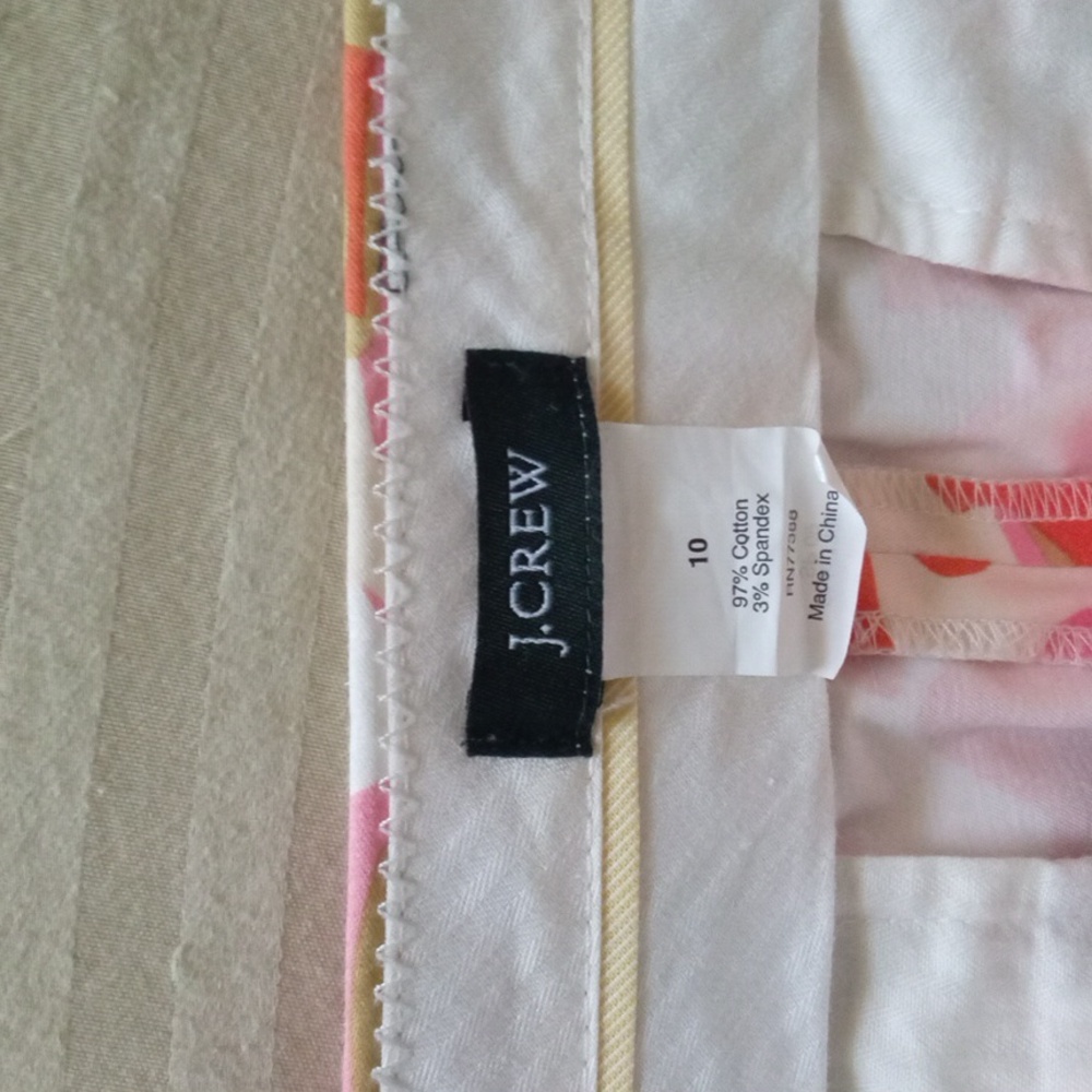 J. Crew colorful Mini Skirt - Picture 7 of 9